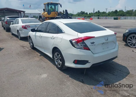 2016 Honda Civic Lx из США, поврежденный, VIN 19XFC2F5XGE020273